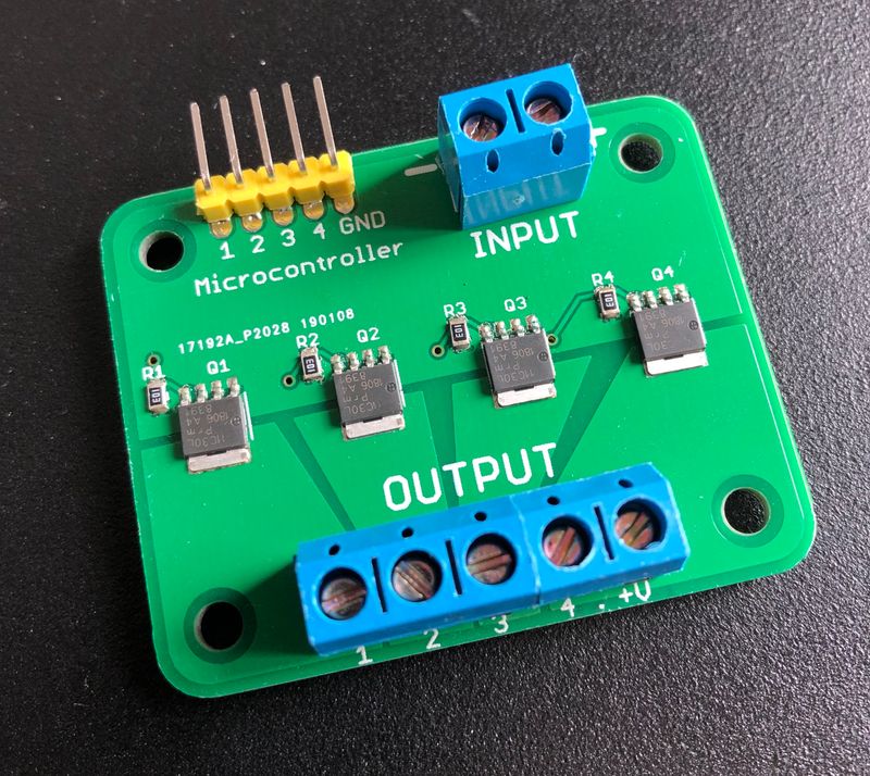 MOSFET breakout board